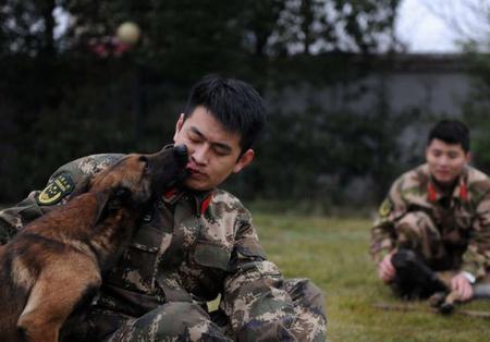 消防兵退伍 搜救犬扑上车要跟着走